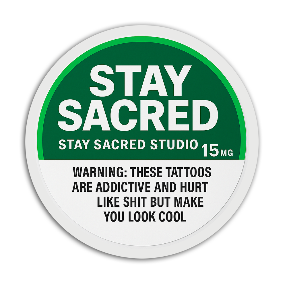 3x3 Zyn Sticker