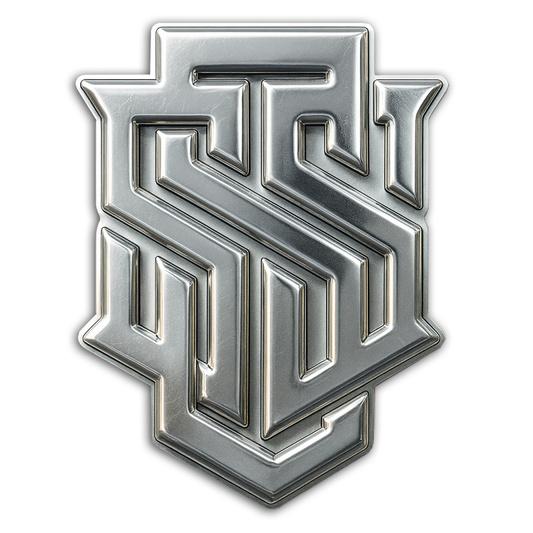 4x3 Chrome Sticker